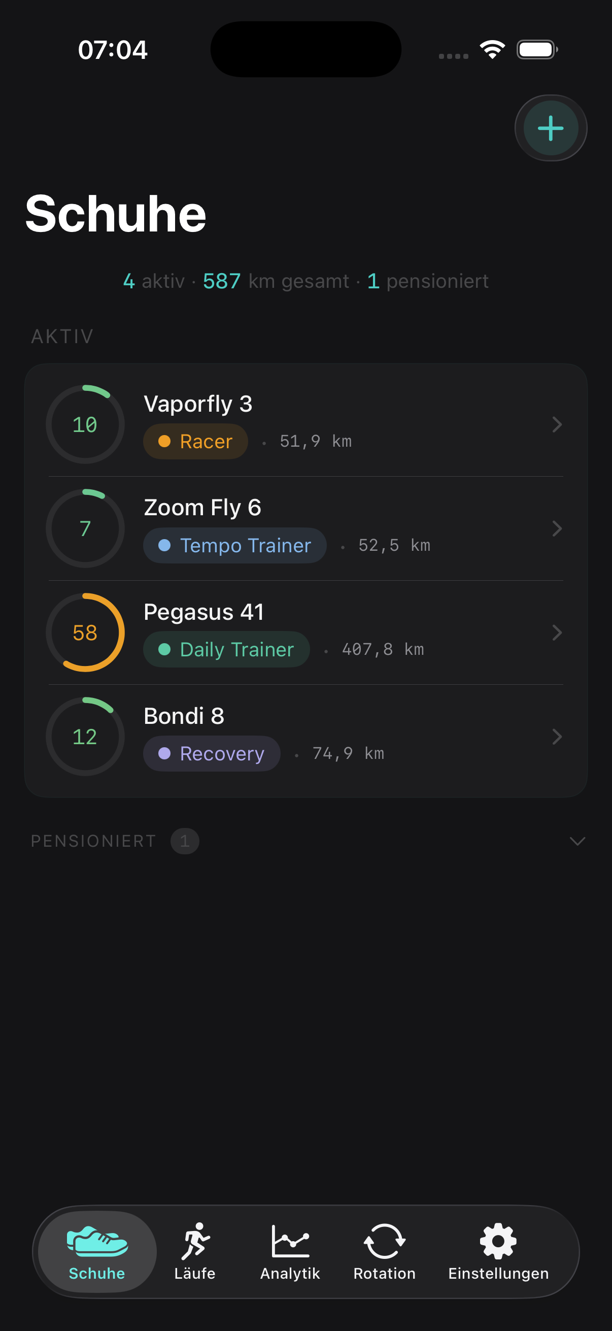 MilesLeft Schuhe-Tab